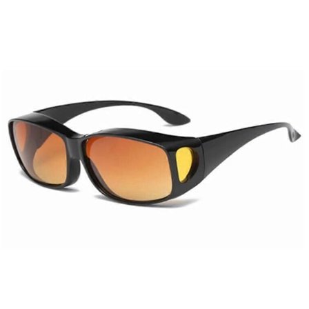 Multifunktionella Glasögon för Nattkörning - Stilrena, Bekväma, Antireflex, Glasögon för Receptbelagda Linser, Unisex