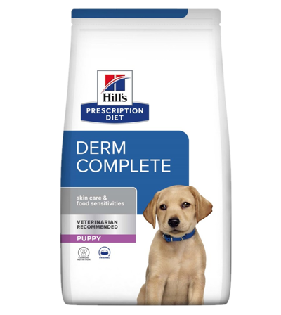 Hill's Prescription Diet Dog - Derm Complete Puppy Food Sensitivity Ris & Egg 1,5 kg - Hund - Hundefôr & hundemat - Tørrfôr for hund - ZOO.no