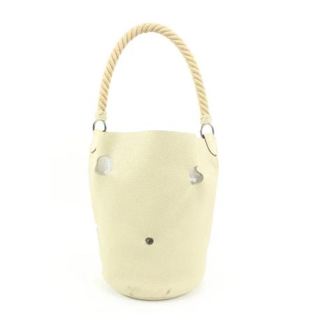 Hermès Vintage, Pre-owned Leather totes Beige, Dames, Maat:ONE Size