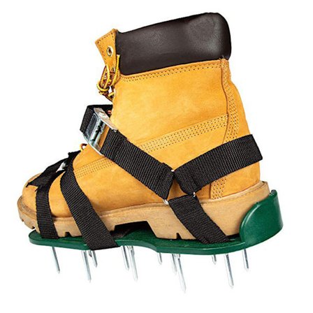 Plenlufter - 2x Spikkesko med 25 mm såler og pigger - Justerbar