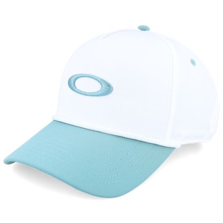 Oakley - Vit adjustable Keps - Ellipse Rope Hat White/Pacific A-Frame Adjustable @ Hatstore