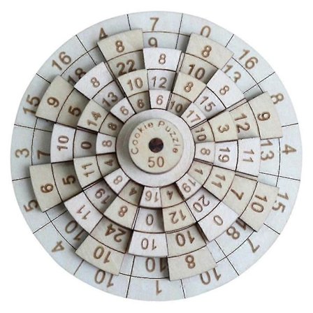 Hjärngympa Trä För Pussel Tankespel Iq Test Intelligensutveckling[D]