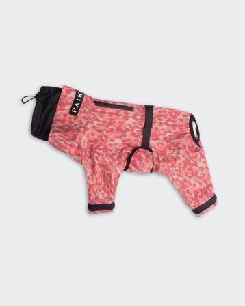 Paikka Rain Suit Regndekken, Rød - Str 30