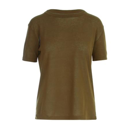 Aspesi short-sleeved T-shirt , Bruin , Dames , Maat: M
