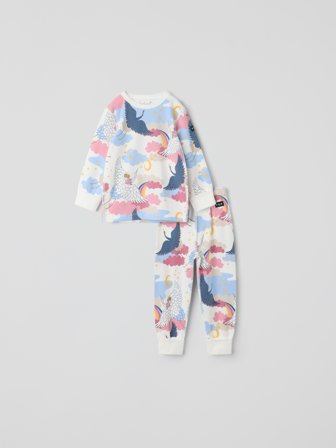 Pyjamas drømmer - 98|104 - barneklær - white - Polarn O. Pyret