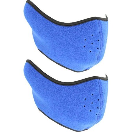 Øreklap Halv Ansigt Dækning Vinter Fleece Foret Halv Ansigt Dækning Vindtæt Udendørs