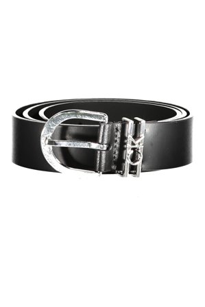 Calvin Klein Cintura In Pelle Donna Nero