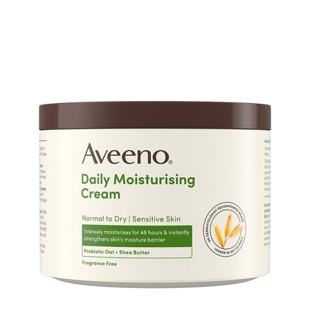 Aveeno Daily Moisturising Cream 400 ml, Skincare, Kropspleje, Bodylotion