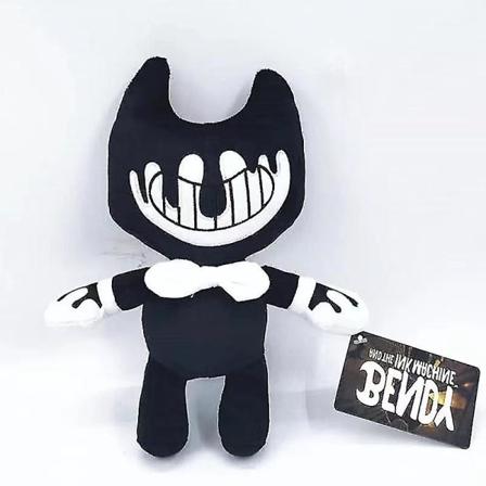 25-30 cm Game Horror Bendy & Boris & Alice Angel Plysch Doll Toys Mjuka gosedjur Leksaker för barn Barn Presenter 25cm-E