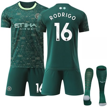 Manchester Citys tredje bortedrakt (inkludert sokker) for sesongen 25-26