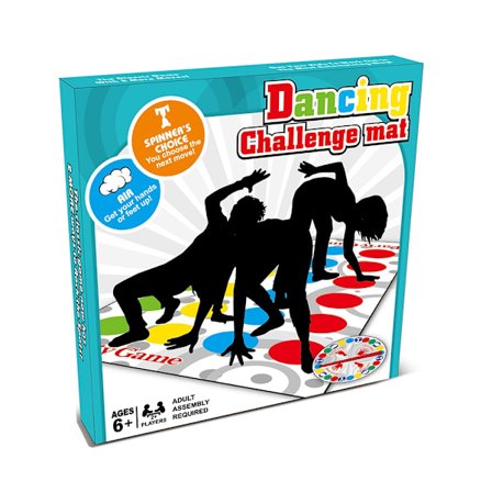 Family Party Game Twister - Interaktiivinen sisä-/ulkolelu lapsille ja aikuisille