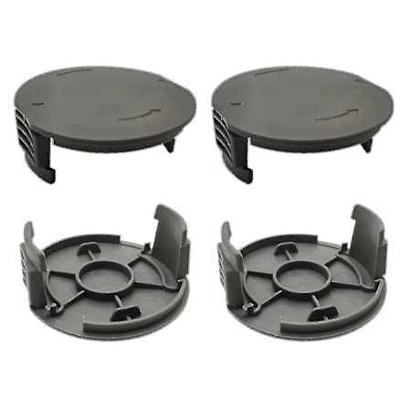 4 st F016f05320 Ersättningsspolkåpa, Bosch F016f05320 Trimmerspolkåpa för Bosch Easygrasscut 23, 26, 18, 18-230, 18-260, 18-26