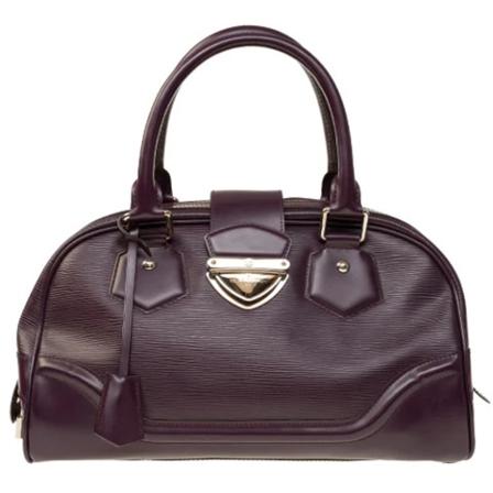 Louis Vuitton Vintage, Pre-owned Shoulder Bags Paars, Dames, Maat:ONE Size,Canvas