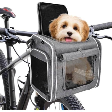 4-i-1 Cykelkurv - Professionel - Hundecykelkurv - Hundecykelkurv