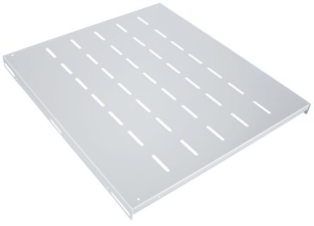 INTELLINET Server Schrank 19 Fachboden zur Festmontage B=483mm T=525mm 1HE bis 50kg [gy]