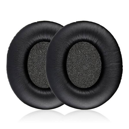 Udskiftnings læder ørepuder til sennheiser HD435/HD415 headset blødt cover