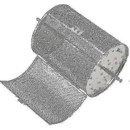 Airfryer Grill Tilbehør Airfryer Tilbehør Rustfrit Stål Ovn Ristekurv Rotisseri Grill B-Yvan o