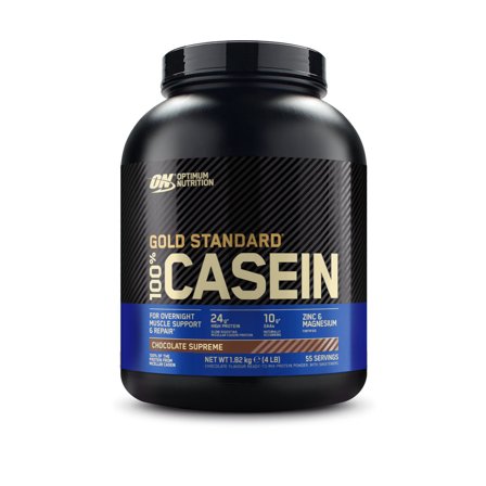Casein 100% Optimum Nutrition Gold Standard - Proteinpulver choklad