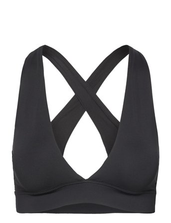 V-Neck Crossback Bikini Top Black Casall