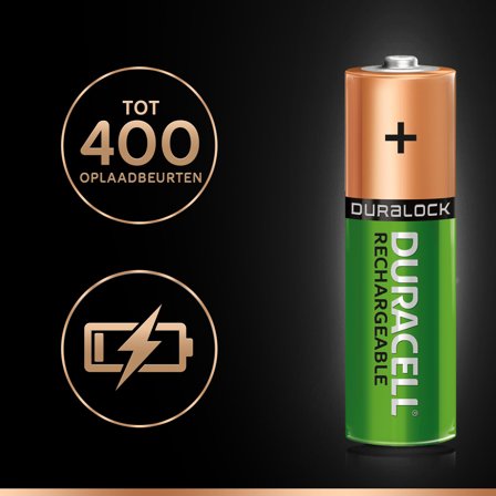 Duracell Recharge Ultra AA type Batterier til generelt brug (genopladelige) 2500mAh