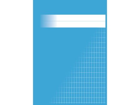 Räknehäfte A5 rutat 5x10mm mellanblå - Lyreco - Skola och förskola - Förbrukning skola häften - Räknehäften