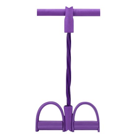 4-rørs træktov multifunktionel spændingstov kropstræner bodybuilding udstyr til mave/arm/yoga strækning slank træning