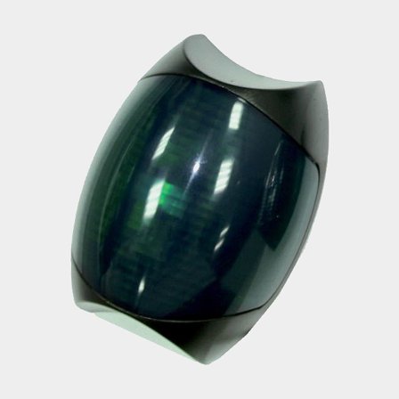 Styrbord lanterna LED böjd topp