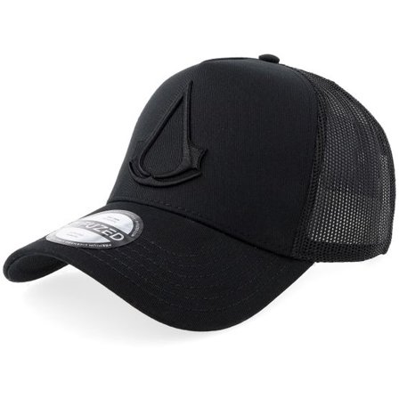 Difuzed - Svart trucker Keps - Assassin's Creed Cap Black A-Frame Trucker @ Hatstore