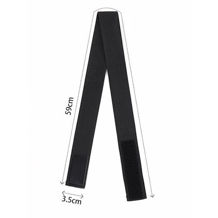 3-osainen peruukin joustava hihna, peruukin hiuspanta, säädettävä peruukin joustava s