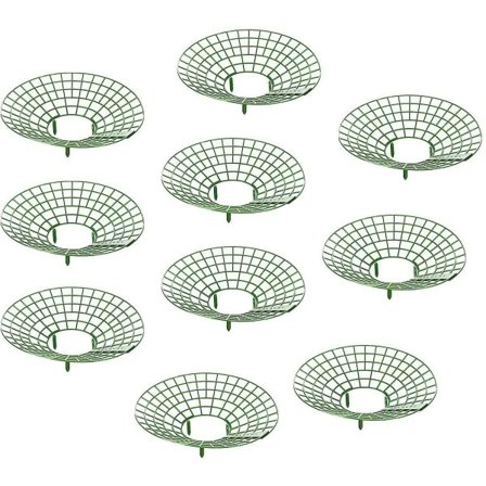 10 st Jordgubbsplanta Stödburar Klätterställ Jordgubbsställ Ramhållare Balkong Planteringsställ Fruktstöd Trädgård