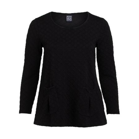 Pont Neuf Louise Bluse Sort, Dame