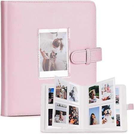 3-tommers filmfotoalbum - 272+1 lommer kompatibelt med Fujifilm Instax Mini 12 11 90 9 8 8+ 70 7c 7s 50s 7+ 25 Film Mini LiPlay Mini Link, Polaroid,