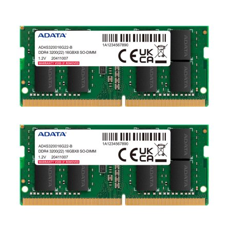 ADATA Premier Series DDR4 SDRAM 16GB kit SO DIMM 260-PIN