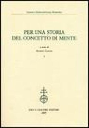 Per una storia del concetto di mente