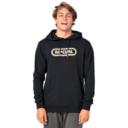 Rip Curl Men's Hey Muma Hood Fleece (2021) Men long-sleeved sweaters Black XL