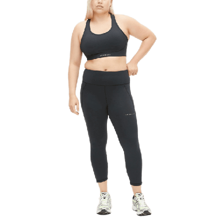 Röhnisch Flattering High Waist 7/8 Tights Dam Svart XS