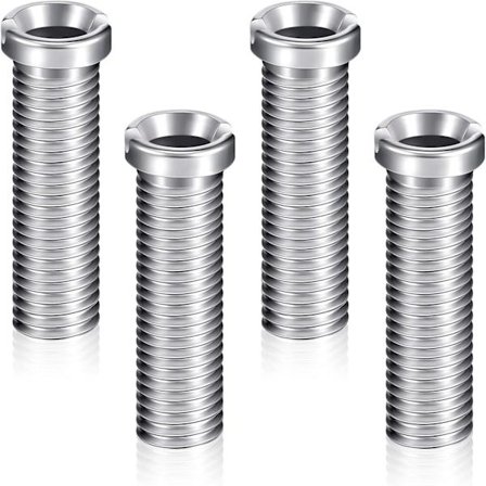 [PLEE] Vaskeskruer - 45 mm rustfri stålvaskbeslag til si-prop