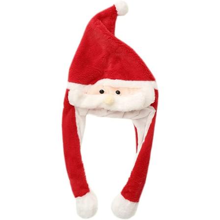 LED-lysende plysjhatt søt plysjkaninhodebåndslue