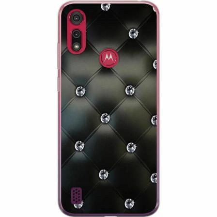 Motorola Moto E6s (2020) Genomskinligt Skal Big As Diamond
