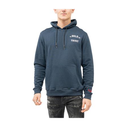 In Gold We Trust, Hoodies Blauw, Heren, Maat:XL