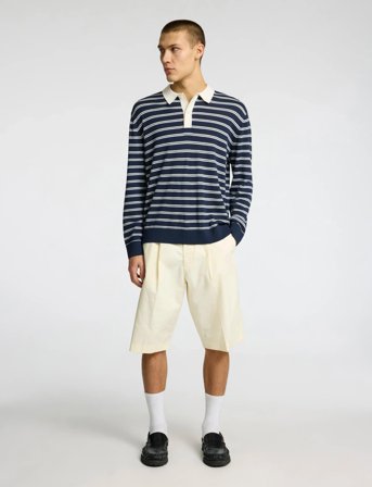 Selected Slhloose-Declan Shorts Ex - Cream - M