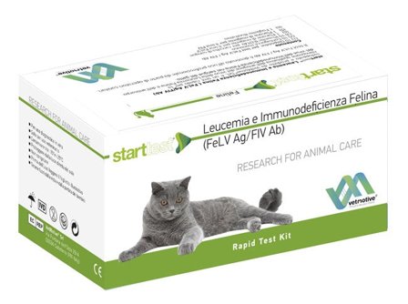 VetMotive Start Test Leucemia e Immunodeficienza Felina (FeLV Ag