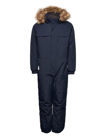 Coverall W.fake Fur-Af 20.000 Blue Color Kids