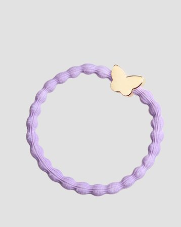 ByEloise GOLD BUTTERFLY LAVENDER Lilla Accessoarer Pige - Kids Brand Store