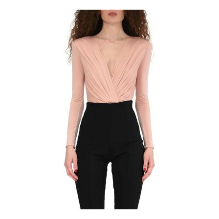 Elisabetta Franchi Blouses rosa, Dam, Dam, Storlek: XS