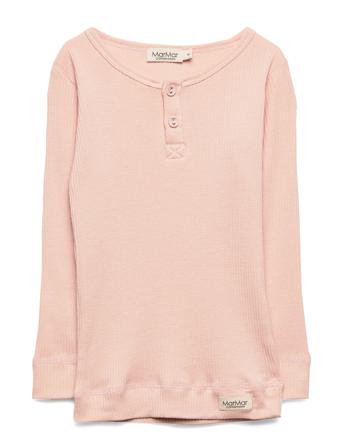 Tee Ls Langærmet T-shirt Lyserød MarMar Cph