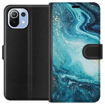 Xiaomi Mi 11 Lite Tegnebogsetui Kunstmønster