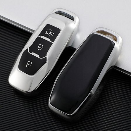 For Ford Edge Taurus Explorer Mustang Mondeo Soft TPU Key Fob Ca