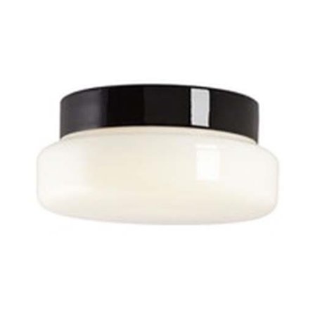 Ifö Electric Classic Takarmatur 13W, IP44, rak Svart, Belysning