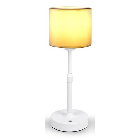 Justerbar Bordlampe, Moderne LED Skrivebordslampe i Metal, USB-Genopladelig Lampe_TF_TF